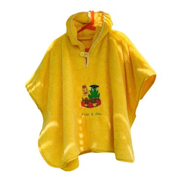 FREDS SWIM ACADEMY Cuddly Poncho Yellow Unisex - Fred &amp; Gina Collection