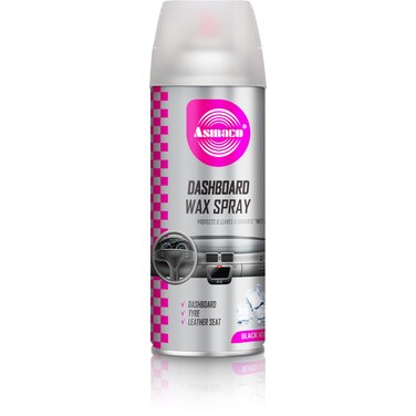 Asmaco Dashboard Wax Spray - Lavender - 450 Ml - Set of 01
