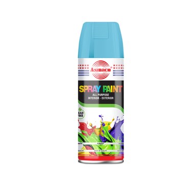Asmaco Spray Paint - Light Blue - 400 Ml - Set of 01