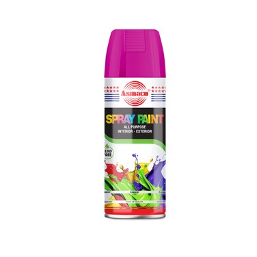 Asmaco Spray Paint - Peach Red - 400 Ml - Set of 01