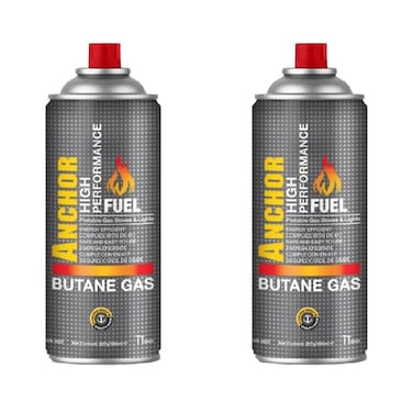 Anchor High Performance Fuel Butane Gas - 227G - Set of 02