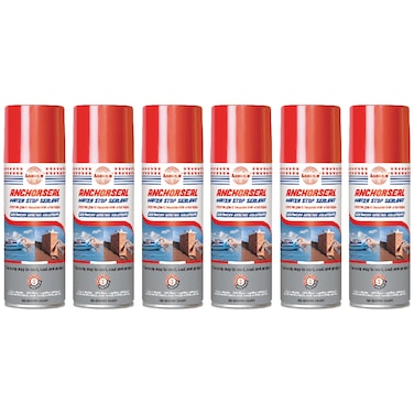 Asmaco Anchorseal Water Stop - Black - 400 Ml - Set of 06
