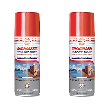 Asmaco Anchorseal Water Stop - White - 400 Ml - Set of 02