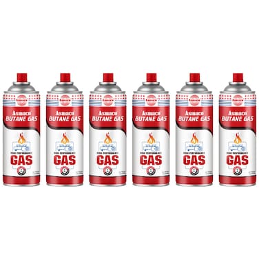 Asmaco Butane Portable Gas - 227G - Set of 06