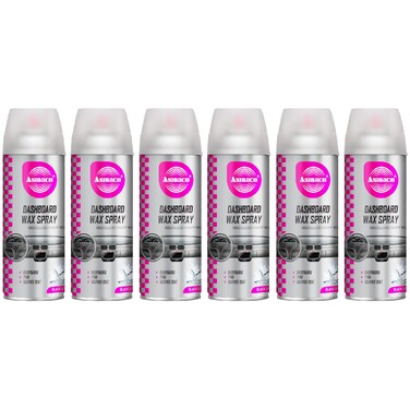 Asmaco Dashboard Wax Spray - Potpouri - 450 Ml - Set of 06