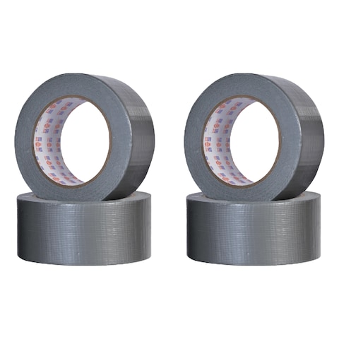 Asmaco Duct Tape - Grey - 48 Mm x 25 Yards - Set of 02