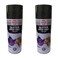 Asmaco Glitter Spray Paint - Black - 400 Ml - Set of 02
