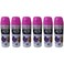 Asmaco Glitter Spray Paint - Magenta - 400 Ml - Set of 06