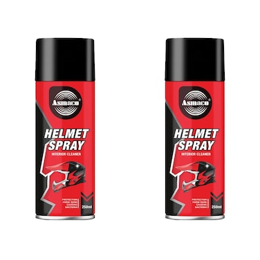 Asmaco Helmet Spray Interior Spray - 250 Ml - Set of 02