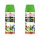 Asmaco Spray Paint - Fluorescent Green - 400 Ml - Set of 02