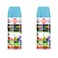 Asmaco Spray Paint - Light Blue - 400 Ml - Set of 02