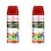 Asmaco Spray Paint - Red Oxide - 400 Ml - Set of 02