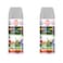 Asmaco Spray Paint - Silver Grey - 400 Ml - Set of 02