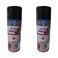 Asmaco Styro Foam Spray Paints - Black - 400 Ml - Set of 02