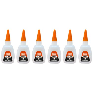 Asmaco Super Glue Standard - 20 Gms - Set of 06