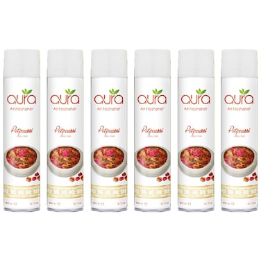 Aura Air Freshener Regular - Potpourri - 300 Ml - Set of 06