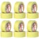 Masking Tape Temperature Grade - Yellow - 48 Mm x 25 Yards - Set of 06