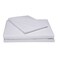 BYFT Home Design King Duvet Cover (240 x 200 Cm) 2 Pillow Cover (50 x 75 Cm) White Optical 100% Cotton - Set of 3