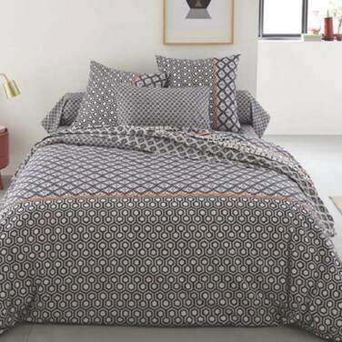 BYFT Home Design King Duvet Cover (240 x 200 Cm) 2 Pillow Cover (50 x 80 Cm) Printed 100% Cotton - Set of 3