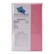 BYFT Home Design Single Flat Sheet (150 x 260 Cm) 1 Pillow Cover (50 x 75 Cm) Pink 100% Cotton- Set of 2