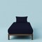 BYFT Home Design Single Flat Sheet (150 x 260 Cm) 1 Pillow Cover (50 x 75 Cm) 100% Cotton- Set of 2