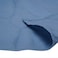 BYFT Home Design King Flat Sheet (240 x 260 Cm) 2 Pillow Cover (50 x 75 Cm) Blue Dyed 100% Cotton- Set of 3