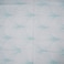 BYFT Home Design King Flat Sheet (240 x 260 Cm) 2 Pillow Cover (50 x 80 Cm) Printed Blue Eventail 100% Cotton- Set of 3