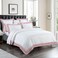 BYFT Home Design King Duvet Cover (230 x 240 Cm) 2 Pillow Cover (50 x 75 Cm) 250 Tc Rose Button Closure 100% Cotton- Set of 3