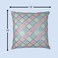 BYFT Orchard Cushion Cover 18 x 18 inch (Diagonal Checks Design - Cream) 45 x 45 cm Luxury Decorative Cushion Cover for Sofa, Bed &amp; Living Room- Set of 2 without inserts