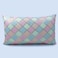 BYFT Orchard Cushion Cover 12 x 20 inch (Diagonal Checks design - Cream) 30 x 50 cm Luxury Decorative Cushion Cover for Sofa, Bed &amp; Living Room- Set of 2 without inserts