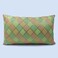 BYFT Orchard Cushion Cover 12 x 20 inch (Diagonal Checks design - Yellow) 30 x 50 cm Luxury Decorative Cushion Cover for Sofa, Bed &amp; Living Room- Set of 2 without inserts