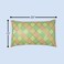 BYFT Orchard Cushion Cover 12 x 20 inch (Diagonal Checks design - Yellow) 30 x 50 cm Luxury Decorative Cushion Cover for Sofa, Bed &amp; Living Room- Set of 2 without inserts