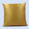 BYFT Orchard Cushion Cover 18 x 18 inch (Zig Zag Design - Yellow) 45 x 45 cm Luxury Decorative Cushion Cover for Sofa, Bed &amp; Living Room- Set of 2 without inserts