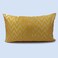 BYFT Orchard Cushion Cover 12 x 20 inch (Zig Zag Design - Yellow) 30 x 50 cm Luxury Decorative Cushion Cover for Sofa, Bed &amp; Living Room- Set of 2 without inserts
