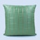 BYFT Orchard Cushion Cover 18 x 18 inch (Golden Checks Design - Green) 45 x 45 cm Luxury Decorative Cushion Cover for Sofa, Bed &amp; Living Room- Set of 2 with inserts