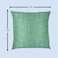 BYFT Orchard Cushion Cover 18 x 18 inch (Golden Checks Design - Green) 45 x 45 cm Luxury Decorative Cushion Cover for Sofa, Bed &amp; Living Room- Set of 2 with inserts