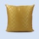 BYFT Orchard Cushion Cover 16 x 16 inch (Zig Zag Design - Yellow) 40 x 40 cm Luxury Decorative Cushion Cover for Sofa, Bed &amp; Living Room- Set of 2 with inserts