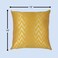 BYFT Orchard Cushion Cover 18 x 18 inch (Zig Zag Design - Yellow) 45 x 45 cm Luxury Decorative Cushion Cover for Sofa, Bed &amp; Living Room- Set of 2 with inserts