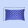 BYFT Orchard Cushion Cover 12 x 20 inch (Zig Zag Design - Royal Blue) 30 x 50 cm Luxury Decorative Cushion Cover for Sofa, Bed &amp; Living Room- Set of 2 with inserts
