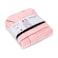 Daffodil Monogrammed Kids Bathrobe (108x104 Cm) 6 Year 400 Gsm Baby Pink Hooded Terry Cotton Set of 01 - Letter "H
