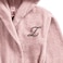 Daffodil Monogrammed Kids Bathrobe (120x124 Cm) 10 Year 400 Gsm Baby Pink Hooded Terry Cotton Set of 01 - Letter "Z