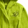 Daffodil Monogrammed Kids Bathrobe (108x104 Cm) 6 Year 400 Gsm Green Hooded Terry Cotton Set of 01 - Letter "D