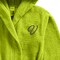 Daffodil Monogrammed Kids Bathrobe (108x104 Cm) 6 Year 400 Gsm Green Hooded Terry Cotton Set of 01 - Letter &quot;V