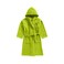 Daffodil Monogrammed Kids Bathrobe (125x133 Cm) 12 Year 400 Gsm Green Hooded Terry Cotton Set of 01 - Letter "A