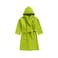 Daffodil Monogrammed Kids Bathrobe (125x133 Cm) 12 Year 400 Gsm Green Hooded Terry Cotton Set of 01 - Letter "B