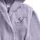 Daffodil Monogrammed Kids Bathrobe (120x124 Cm) 10 Year 400 Gsm Lilac Hooded Terry Cotton Set of 01 - Letter "T