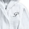 Daffodil Monogrammed Kids Bathrobe (108x104 Cm) 6 YEAR 400 Gsm White Hooded Terry Cotton Set of 01 - Letter "P