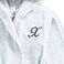 Daffodil Monogrammed Kids Bathrobe (108x104 Cm) 6 YEAR 400 Gsm White Hooded Terry Cotton Set of 01 - Letter "X