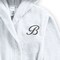 Daffodil Monogrammed Kids Bathrobe (112x113 Cm) 8 YEAR 400 Gsm White Hooded Terry Cotton Set of 01 - Letter &quot;B