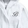 Daffodil Monogrammed Kids Bathrobe (112x113 Cm) 8 YEAR 400 Gsm White Hooded Terry Cotton Set of 01 - Letter "B